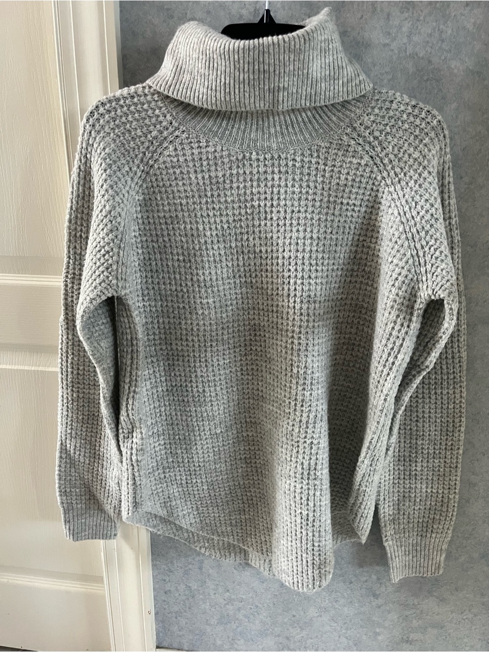 Kuhl Light Gray knit Turtleneck Sweater